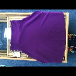 New purple azure llr skirt